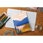 Denik Medium Layflat Notebook - Mountain Majesty-144 pages