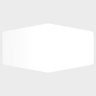 JAM Paper Standard Label Rolls - Marquis Shaped Bottle Favors - 1 7/8 x 3 15/32 - White Glossy - 125 Labels/Roll-Size: Marquis ( 1 7/8 x 3 15/32 Inches ) | Printer friendly labels are easy to create and customize.
