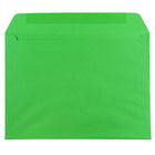 JAM Paper 9 x 12 Booklet Envelopes, Brite Hue Christmas Green Recycled, 100 Pack (154124g)-Size: 9" x 12"