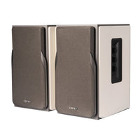 Edifier R1380T Stylish Bookshelf Speakers with dual RCA Input - White-Dual RCA inputs for connecting to two devices simultaneously