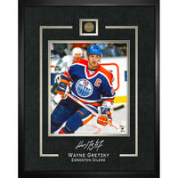 Wayne Gretzky Oilers Replica Signature Frame - Framed Print - 16" x 20"-Premium virtual frames