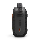 JBL Go 4 Portable Speaker - Black-The JBL Go 4 incorporates post-consumer recycled plastic and fabric for the speaker grille.