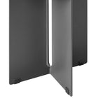 Modway Tecton Outdoor Patio Aluminum Side Table - Charcoal-6