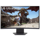 LG 27" 180Hz QHD VA Curved Monitor - 27GS60QX-B-The monitor is curved screen