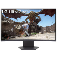 LG 27" 180Hz QHD VA Curved Monitor - 27GS60QX-B-The monitor is curved screen