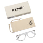 Gry Mattr Blue Light Reading Glasses Oslo BL  - + 1.25-Provides blue light protection from all digital devices. Reduces eyestrain and eye fatigue