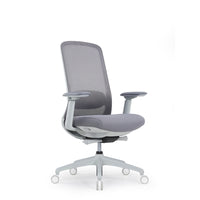 Ceha ARES Office Chair - Grey-4D armrests for complete, adjustable elbow support