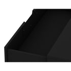 Manhattan Comfort Rockefeller 35.24" Mid-Century Modern Dresser - Black-Home Assembly Required. All Hardware Included