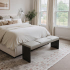 Zuo Mur Bench - Grey-Furniture Colour: Grey