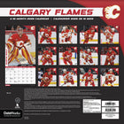 DateWorks 2026 16-Month Wall Calendar - 12" x 12" - Calgary Flames - Bilingual-13 High Quality Images printed on Premium Paper