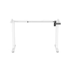 Uplite Electric Sit Stand Desk Frame - White-Frame Foot Length: 23"