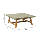 Zuo Kert Coffee Table - Grey-6