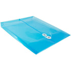 JAM Paper Plastic Envelopes with Button and String Tie Closure, Letter Open End, 9.75 x 11.75, Blue Poly, 24 Pack (118B1bug)-4