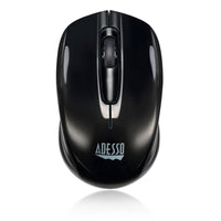 Adesso iMouse S50 Wireless Mouse - Black-Wireless connectivity for laptop and desktop