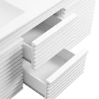 Modway Render 48" Wall-Mount Bathroom Vanity - White-9