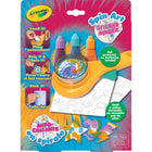 Crayola Spin Art Sticker Maker-Diy stickers for kids: this fun spin art sticker maker for kids includes 1 sticker maker toy, 40 stickers and 3 ink bottles