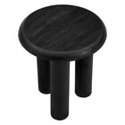 Modway Mavina Mango Wood Side Table - Black-Assembly Required
