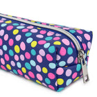 Fashion Stationery Dotty Spots Pencil Case - 8.27" L x 2.17" W x 2.17" H - Multicolour-Features a polyester lining