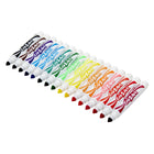 Cra-Z-Art Washable Broadline Markers - Assorted Colours - Set of 16-Broadline