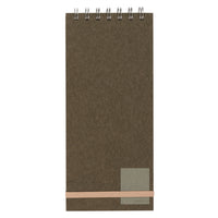 Gry Mattr Slim Notebook - 4" × 9"-Slim 4" × 9" format ideal for quick notes and lists