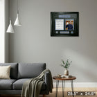 Auston Matthews Toronto Maple Leafs Four Goal First Game Scoresheet Collage - Framed Print - 28" x 24"-Ready to hang - arrives fully assembled