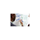 Post-it Dry Erase Surface - 4' x 3'-Recommended for painted dry wall, glass, painted steel, finished wood, desks, tables, whiteboards and chalkboards