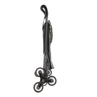 BIOS Living Rolling Shopping Cart - Black polka dots - 3 wheels -Capacity: 66 lb/30 kg