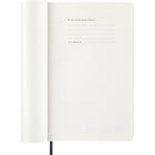 Moleskine 2026 Classic 12-Month Weekly Large Soft Cover Planner - 5" x 8.25" - Sapphire-Useful tools: calendar, travel planning, ideas and goals, ruled pages for notes