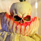 Outsunny 68" Life-Size Animated Pumpkin Clown Halloween Decoration-Versatile decoration fits homes, parties and covered public spaces for unique scares 