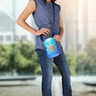 Oscardo Medicine Turtle by James Jacko Phone Bag-Compact & Ethical Design - Made from durable synthetic leather in a convenient 13cm x 20cm x 4cm size, with royalties paid to the artist or their estate for every purchase
