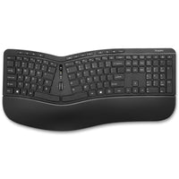 Staples Computer Keyboard Staples Tech Wireless Ergo Keyboard - Black - English | staples.ca