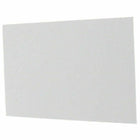 JAM Paper Blank Flat Note Cards - 3Drug Size - 2" x 3-1/2" - White - 100 Pack-Size: 2" x 3 1/2", (Fits inside a 3Drug envelope)