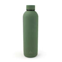 Sully Stainless Steel Water Bottle - 750 ml - Green-Double Walled
