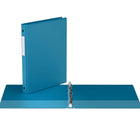 Davis Group Premium Economy Binder - Round Ring - 5/8" - Turquoise Blue - 6 Pack-5/8"