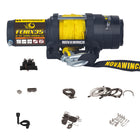 Novawinch FENIX 3,500 lb 12V Electric Winch with Synthetic Cable, Handbar Switch and Remote Control-IP68 rated for added protection against extreme weather and use.  Fully sealed design.