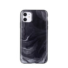 General Supply Goods + Co iPhone 11 XR Hybrid Protective Case - Black Marble-Compatible with: iPhone 11/XR