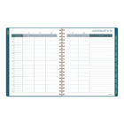 Cambridge 2026-27 Navy Grid Teacher Weekly/Monthly Planner - 11"x 9"  - Bilingual-Page size: 11" H x 8-1/2" W