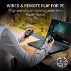 Razer Kishi V3 Pro XL Gaming Controller-Play everything from anywhere: Supports Remote Play from the Cloud or Your Device. Use the controller to play the biggest PC and console releases directly on your phone. With support for major game streaming apps, enjoy the flexibility to play from the cloud or beam it from your PC or console (third-party hardware and services may be required)
