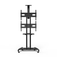 Kanto Mobile TV Cart with Keyboard Tray & Camera Shelf - 40" to 70" Display-Fits most TVs from 40" to 70"