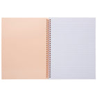 Staples Large Coil Notebook - Floral-80 lined sheets per notebook