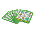 Popular Playthings Monkey Bingo Game-Includes 8 double-sided bingo cards, 80 chips, card dispenser and 16 animal tiles