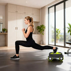 Soozier Ab Wheel Roller with Elbow Support-Foldable handles enable multiple grip positions for full-body exercise versatility