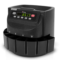 Cassida C200 Coin Counter/Sorter/Wrapper-Countable coins: Canadian Toonie, Dollar, Quarter, Nickel, Penny and Dime