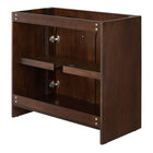 Modway Appia 36" Bathroom Vanity Cabinet - Walnut-Adjustable Shelf