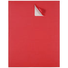 JAM Paper Mailing Address Labels - 2 x 4 - Red - 2 sets of 120-Material: paper