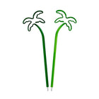 Merangue Palm Free Topper Pen - 1.0mm - Black-Ballpoint pen with palm-shaped topper