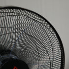 HOMCOM 51" H Pedestal Fan with Tilted Head and Timer for Bedroom - Black-Control panel controls on/off, speed, swing, timer 