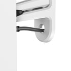 Kanto Universal Satellite Speaker Wall Mount Brackets - White-Quick installation and mounting system