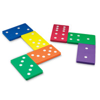 Learning Resources Jumbo Foam Dominoes-Ages group and grade: Ages 5 - 7 and grades kindergarten - 2nd