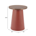 Zuo Dikis Side Table - Brown-6